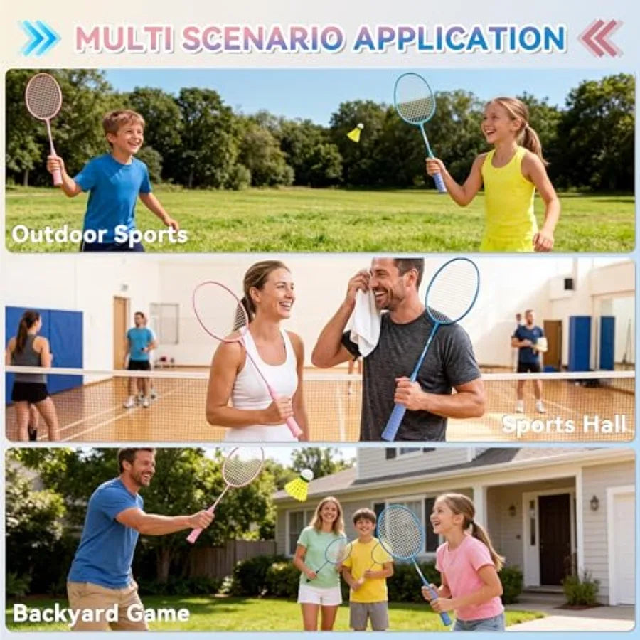 Badminton Set for Family and Beginners
