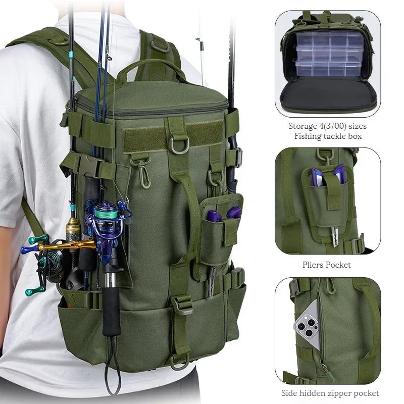 Multifunctional Fishing Backpack for Men