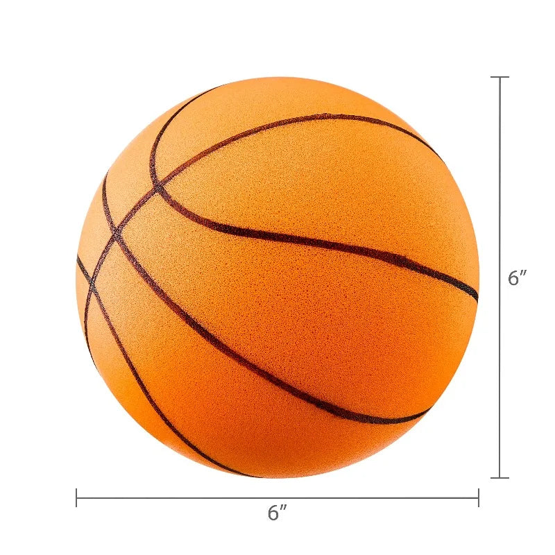 6 Inch Silent Indoor Basketball for Kids
