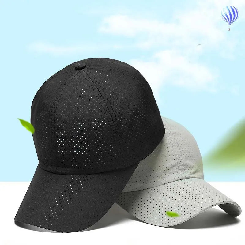 Breathable Baseball Cap Solid Thin Mesh