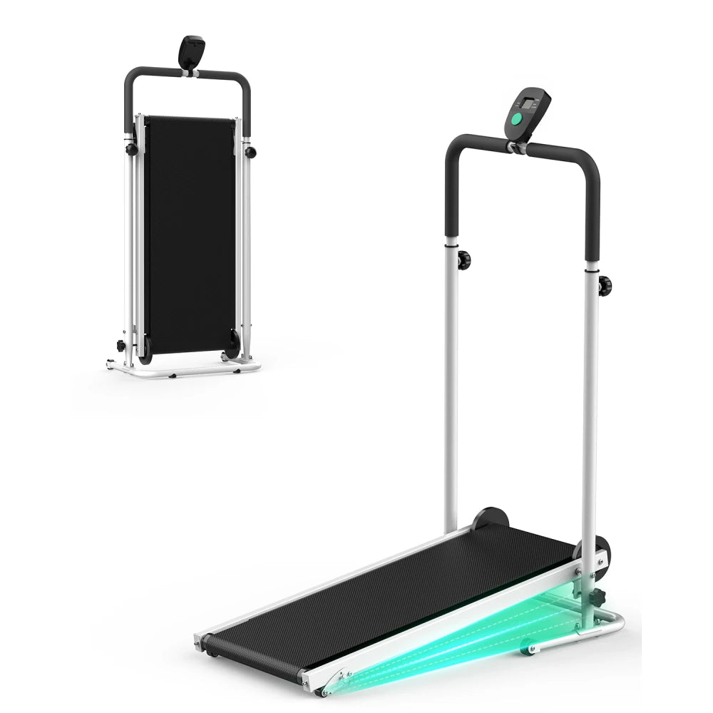 Non-Motorized Foldable Workout Treadmill
