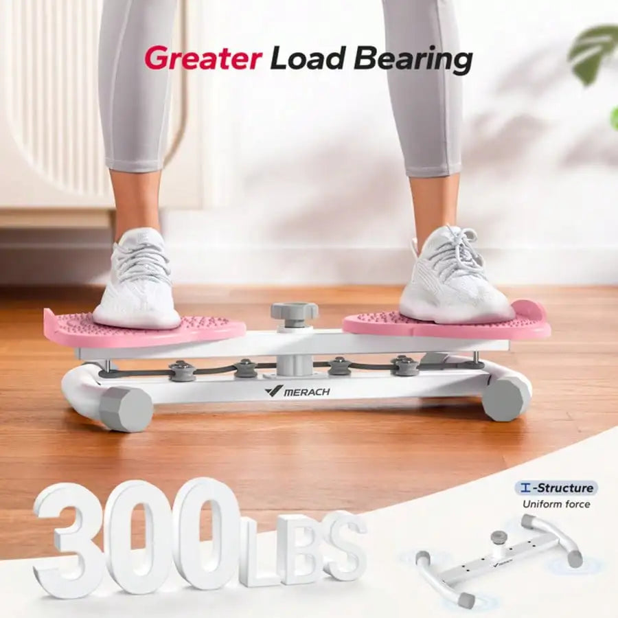 Waist Ab Machine, 300 Lbs Capacity
