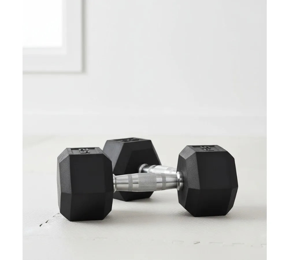 Coated Dumbbell Weight Set