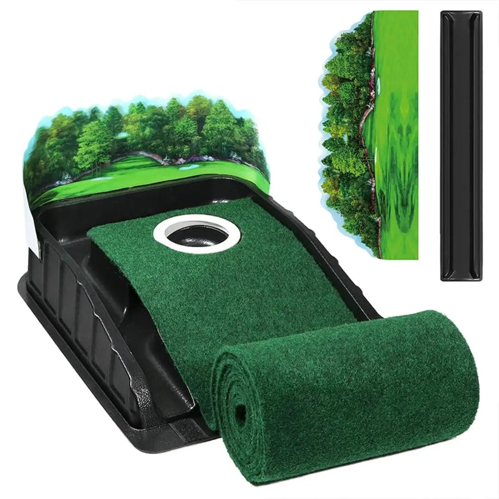 Home portable golf practice ball pad