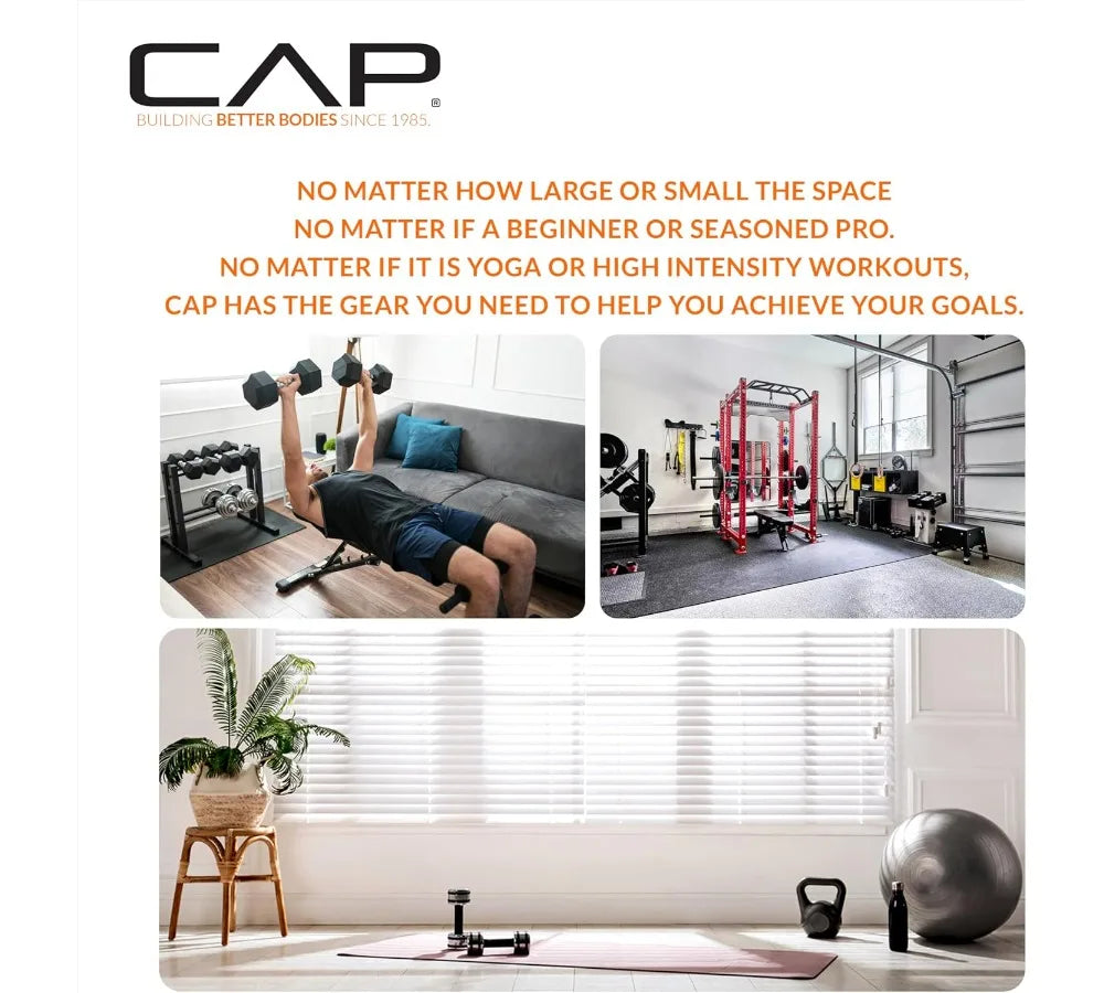 Coated Dumbbell Weight Set